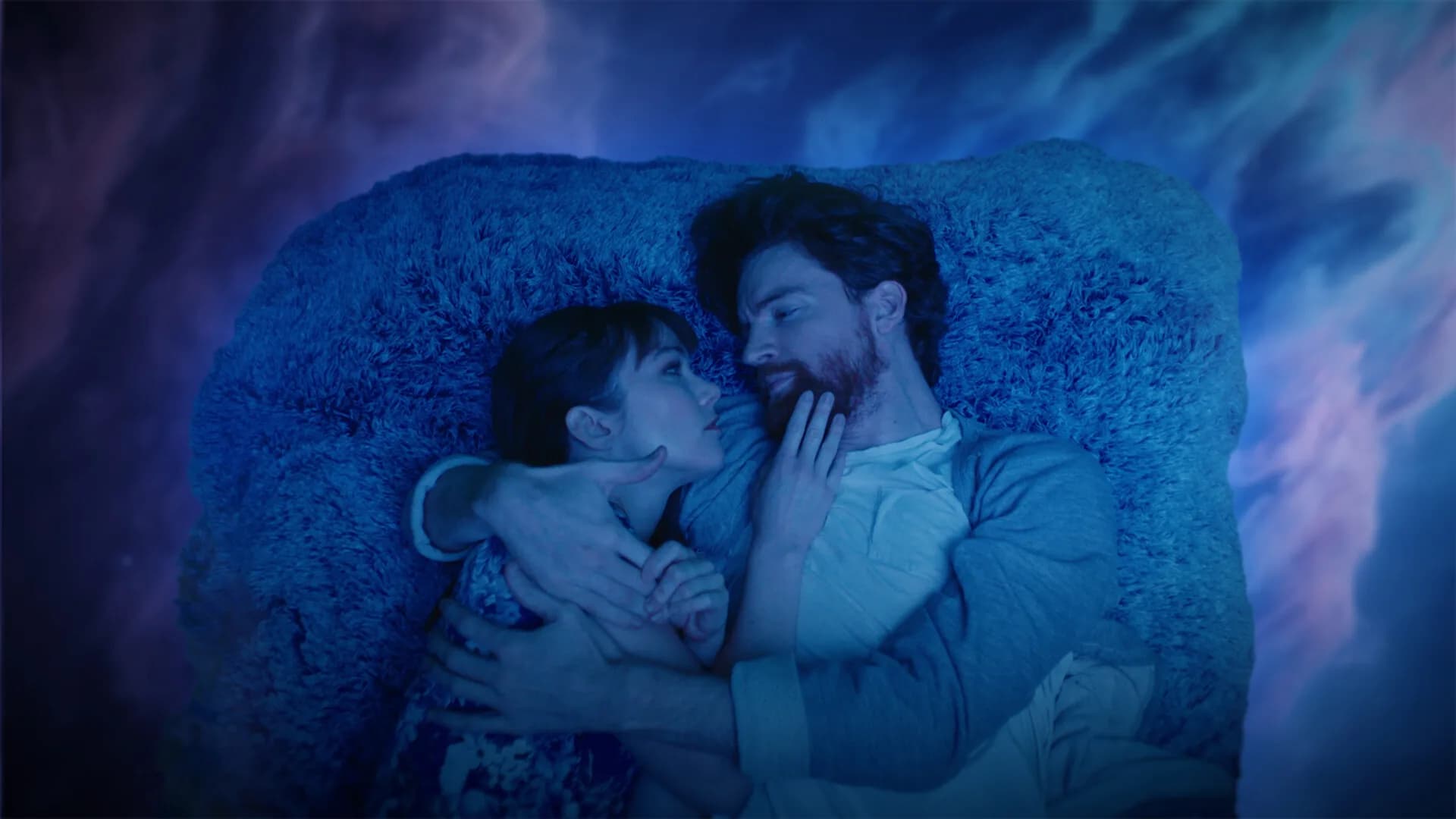 Man and Mattress Banner