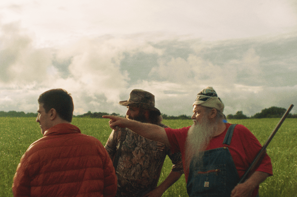 He's Out There Banner