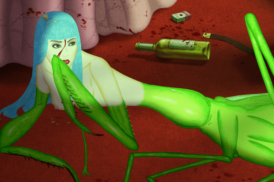 Praying Mantis Banner