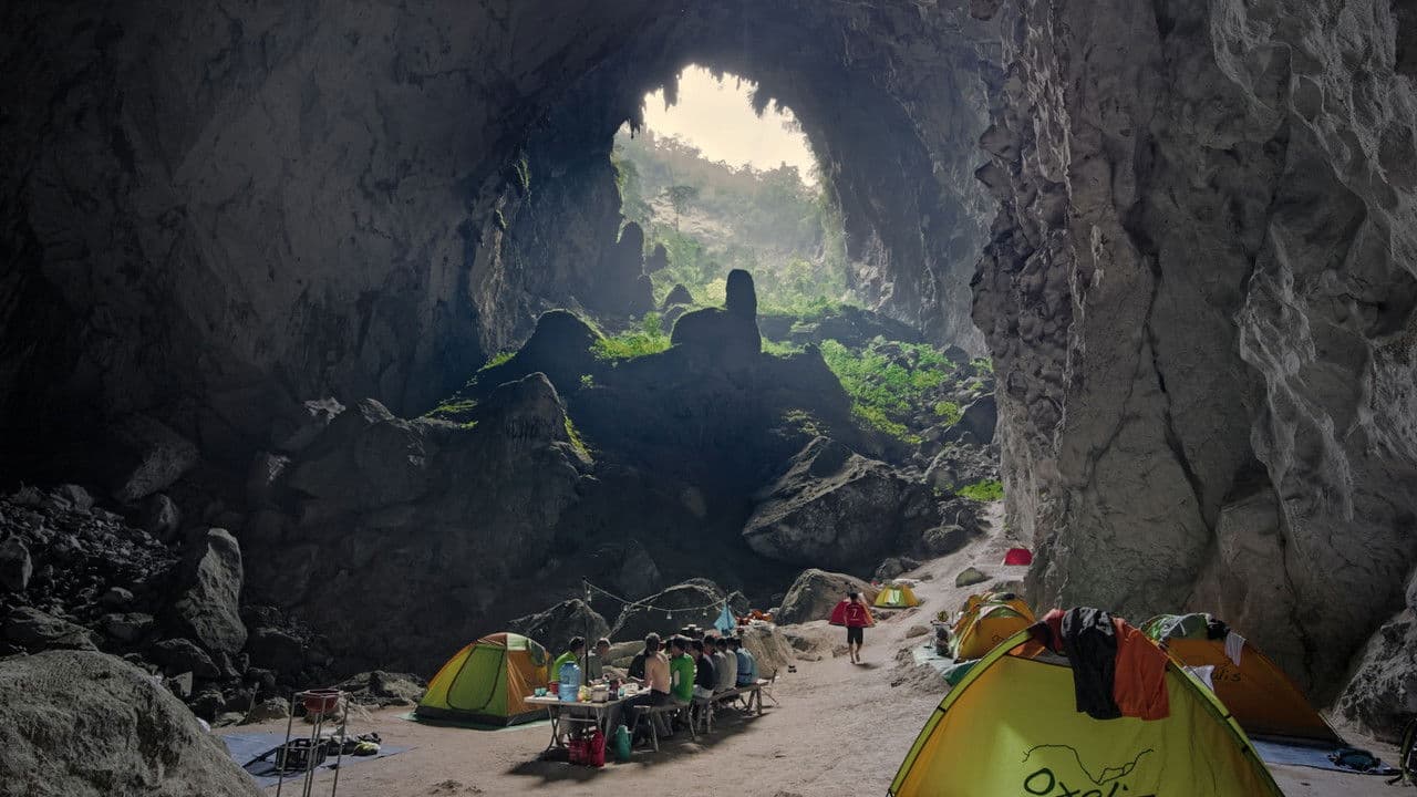 A Crack in the Mountain Banner