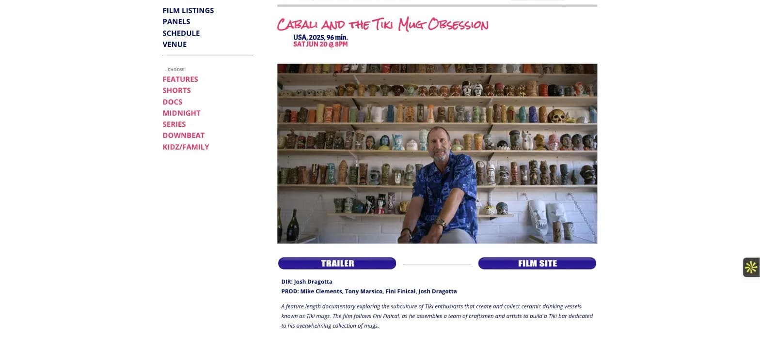 Cabali And The Tiki Mug Obsession Banner