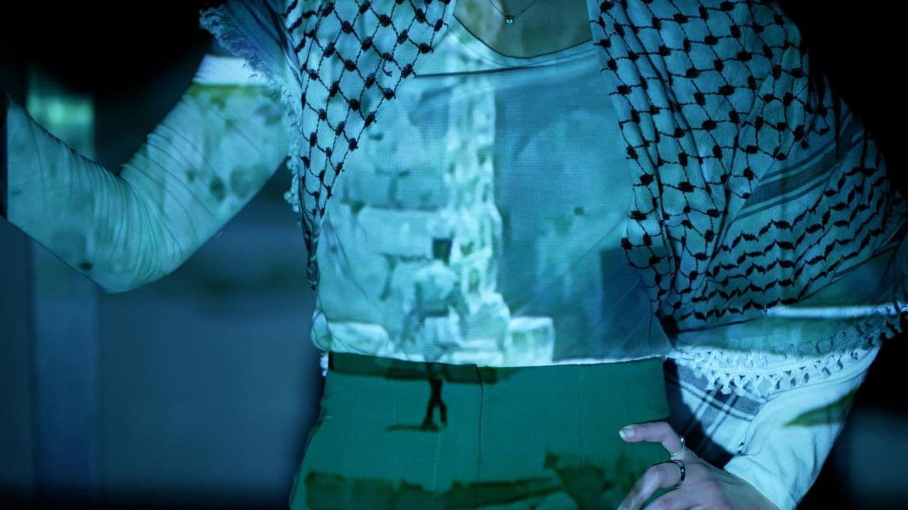 Dancing Palestine Banner