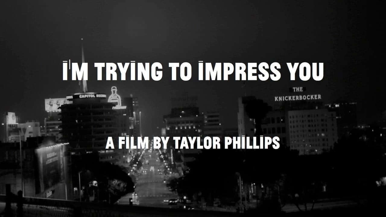 I'm Trying to Impress You Banner
