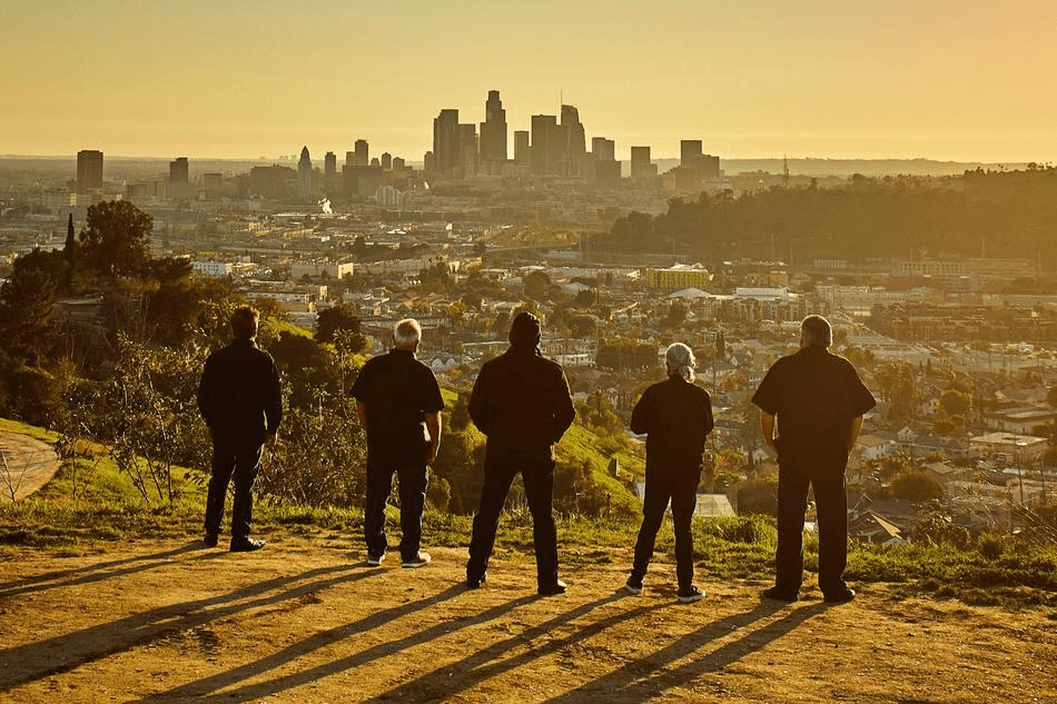 Los Lobos Native Sons Banner