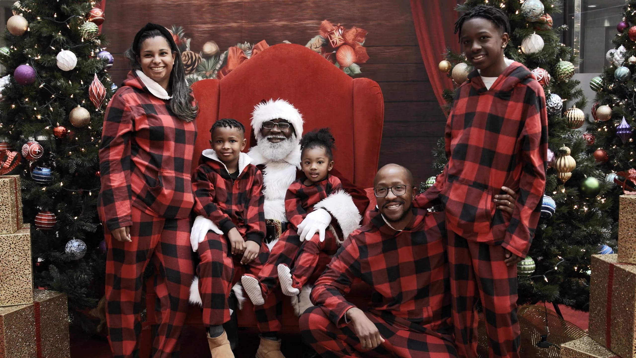 American Santa Banner
