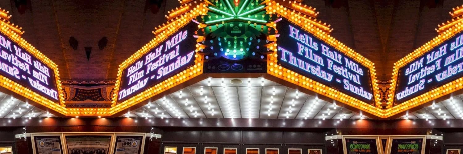 Hell’s Half Mile Film Festival Banner