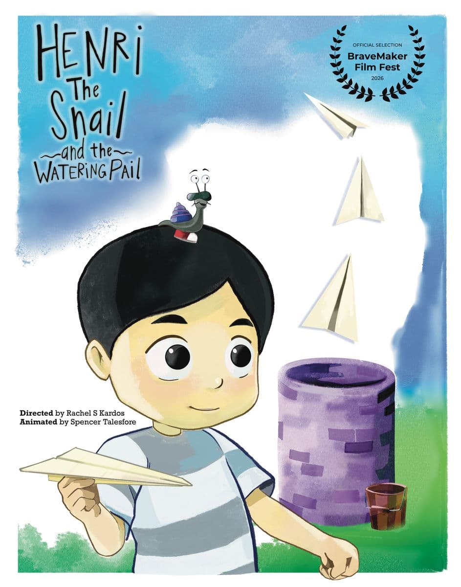 Henri the Snail and the Watering Pail