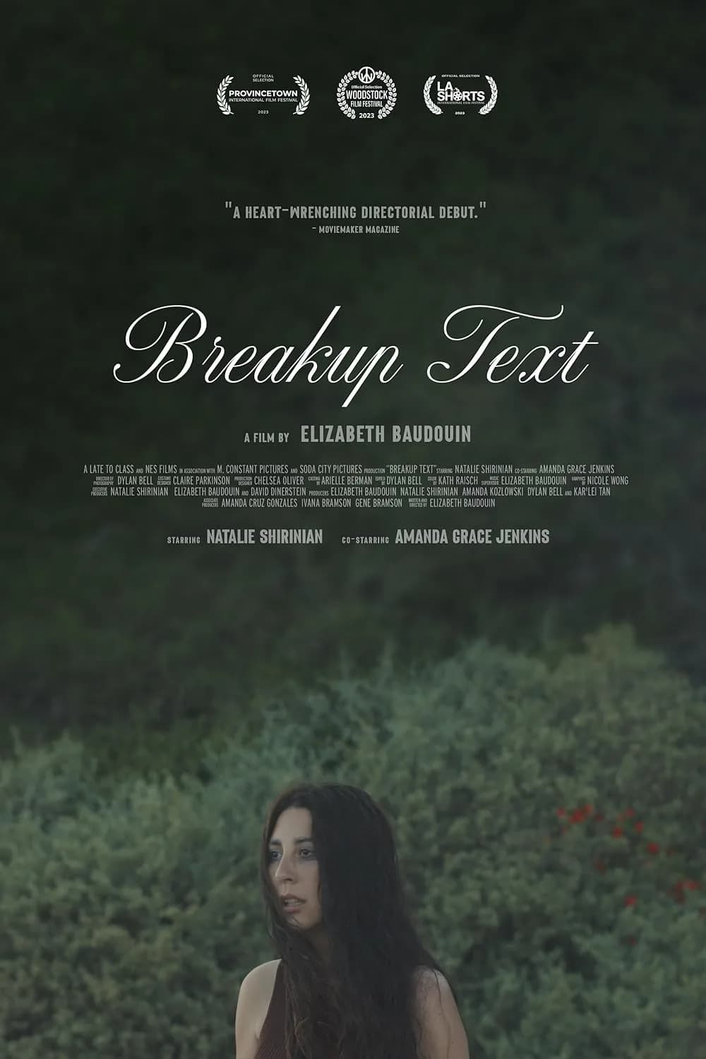 Breakup Text poster