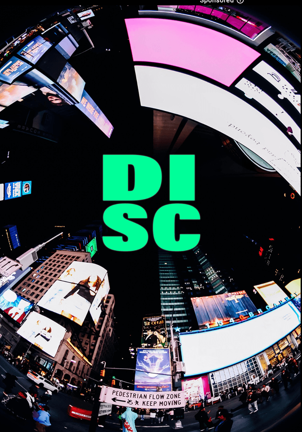 Disc poster