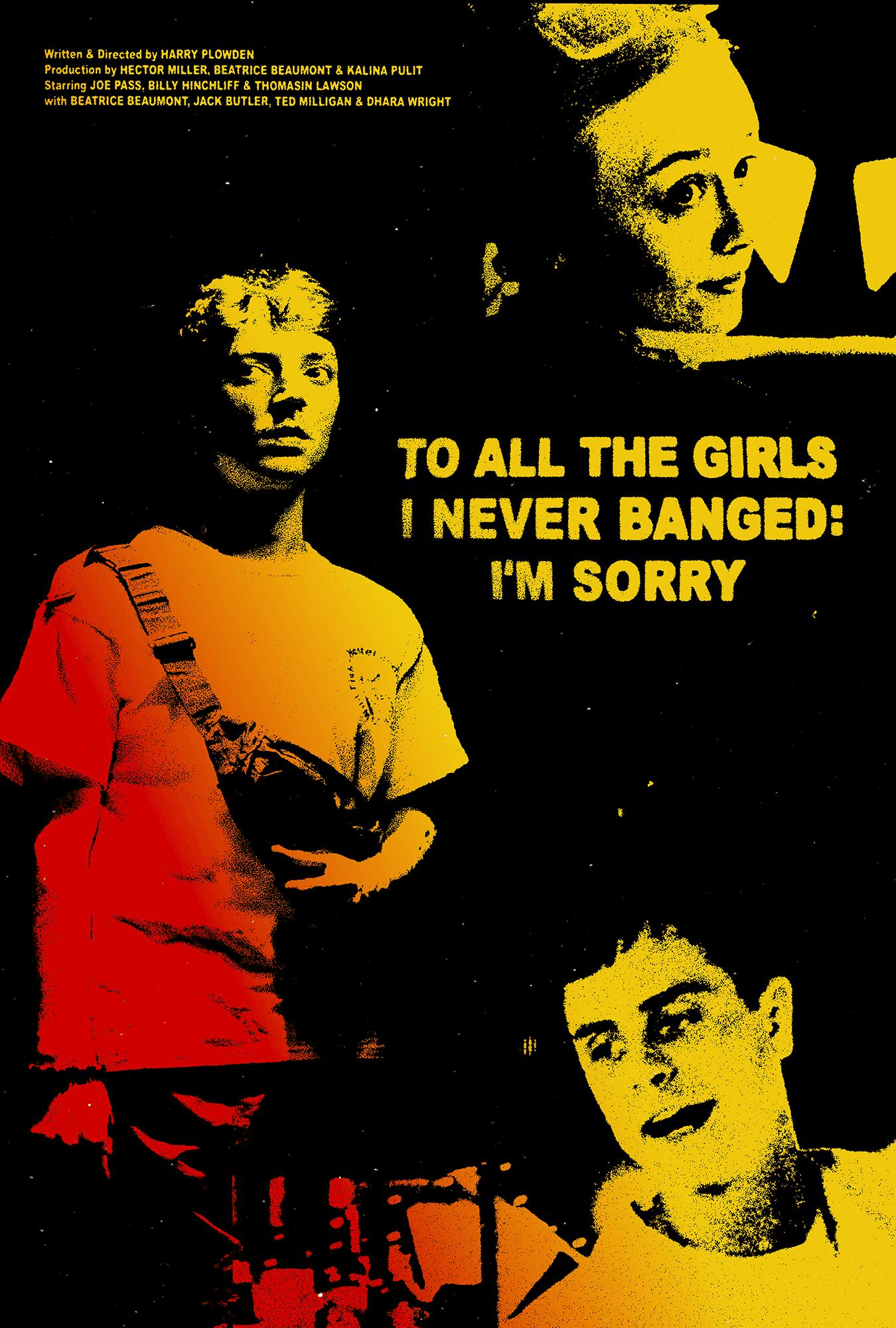 To All The Girls I Never Banged: I’m Sorry poster
