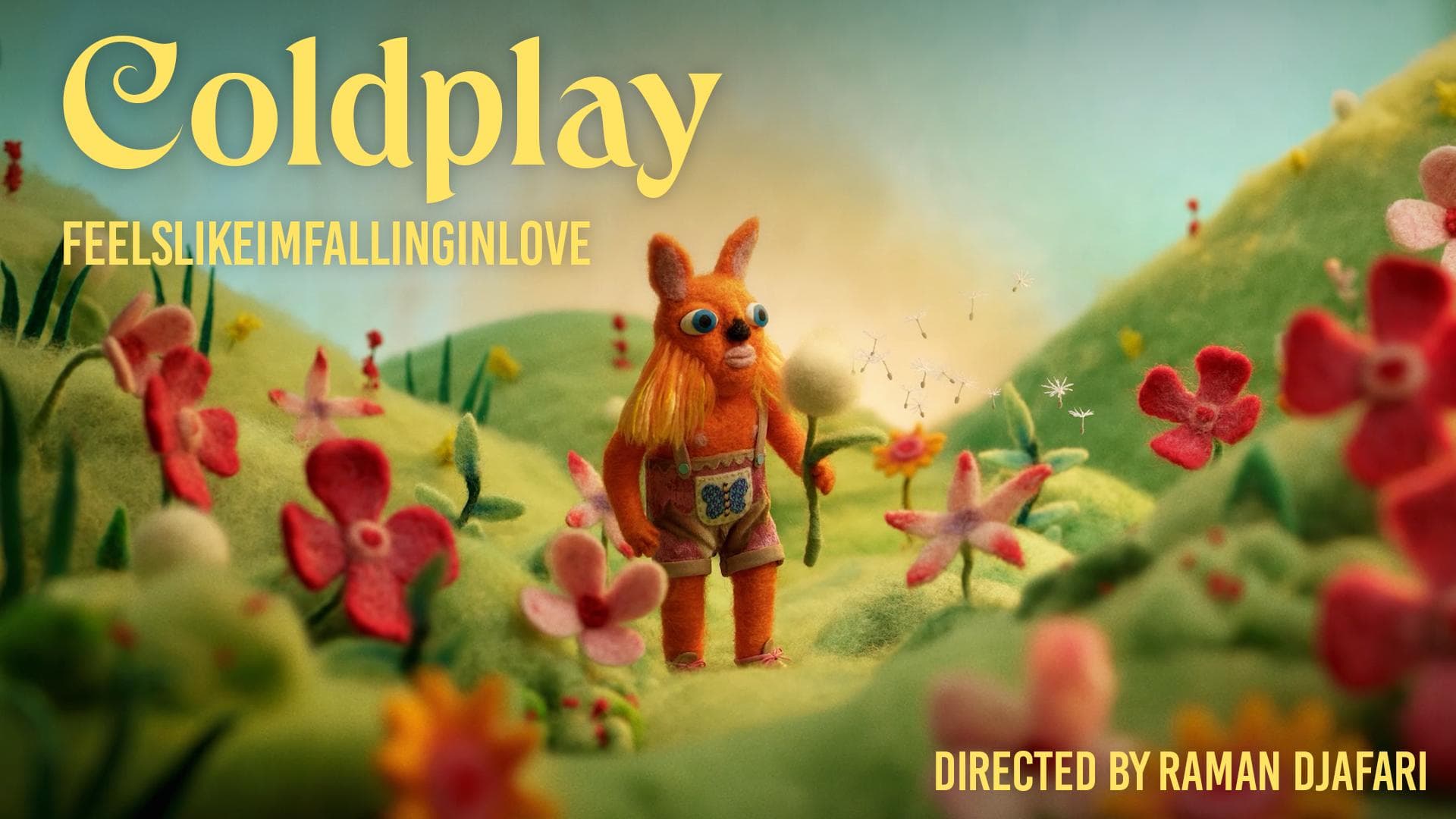 Coldplay - "feelslikeimfallinginlove" poster