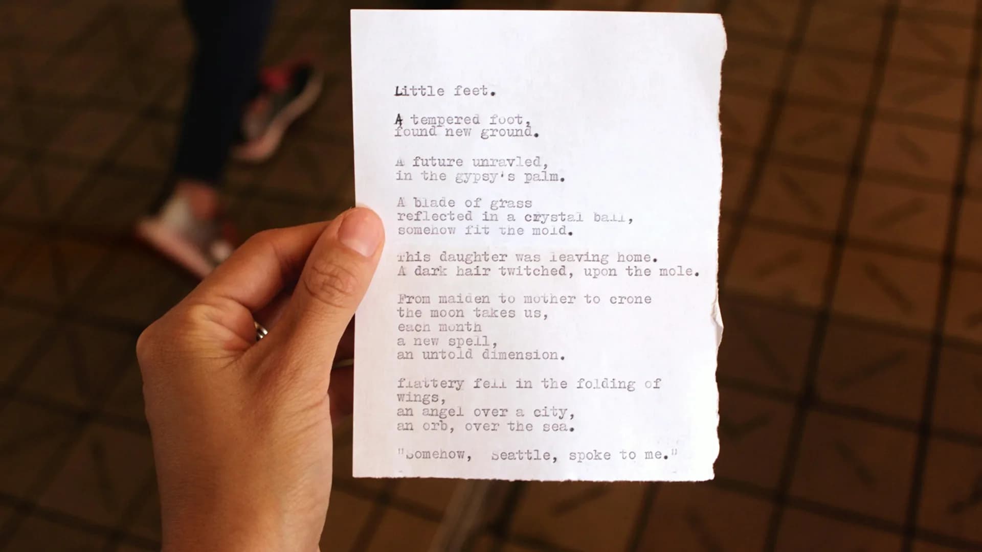 Poem genre background