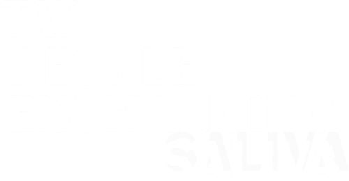 Two People Exchanging Saliva